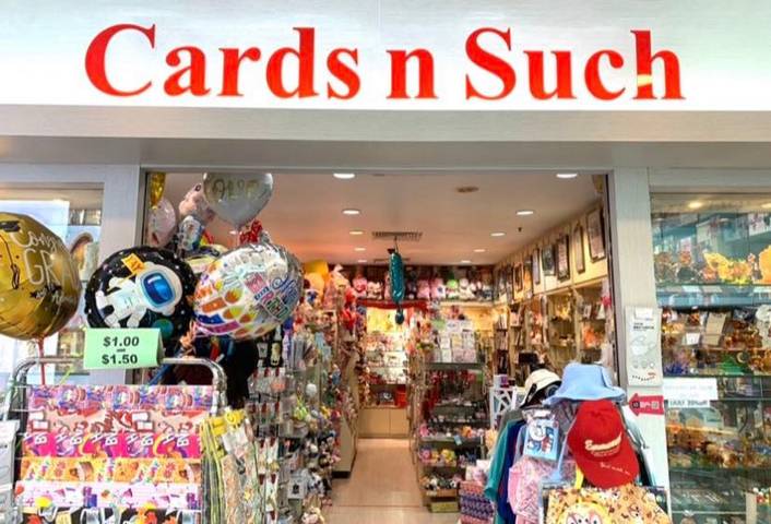 Cards N Such at West Mall store front