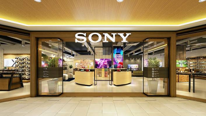 Sony Store at Wisma Atria store front